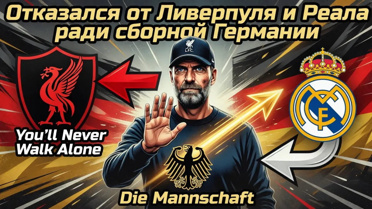 Юрген Клопп — Клопп отказал «Ливерпулю» и «Реалу»: Немец выбрал новую цель