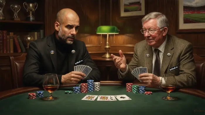 Пеп Гвардиола и Алекс Фергюсон — 