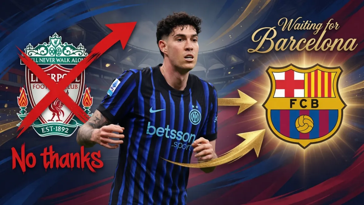 Алессандро Бастони — Алессандро Бастони выбирает «Барселону», отвергая предложение «Ливерпуля»