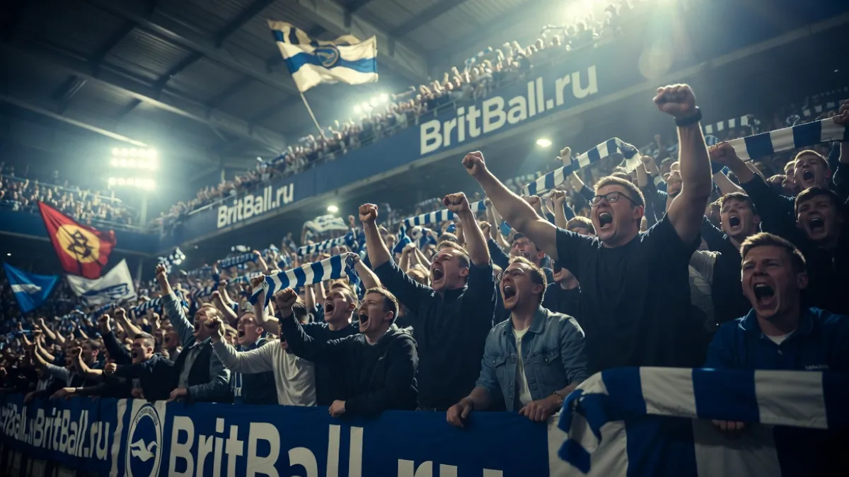 Фанаты «Брайтона» — «Тоттенхэм» на грани катастрофы: лондонцы не смогли обыграть «Брайтон»