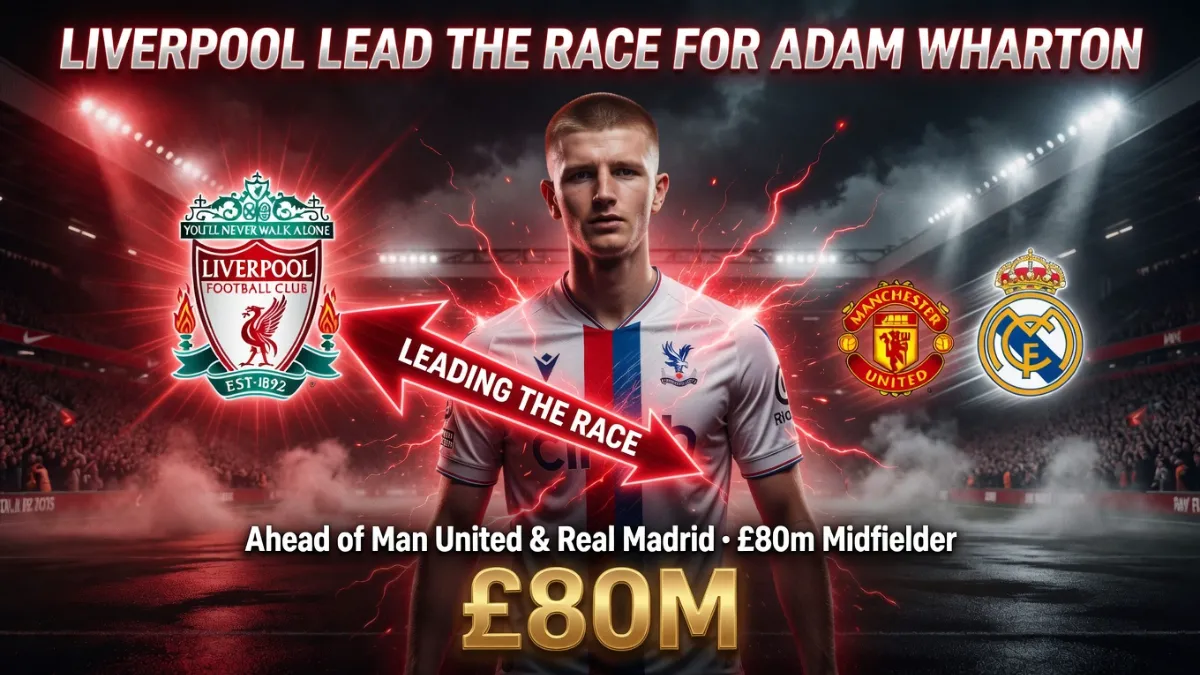 Адам Уортон — «Ливерпуль» опережает МЮ и «Реал» в борьбе за Адама Уортона