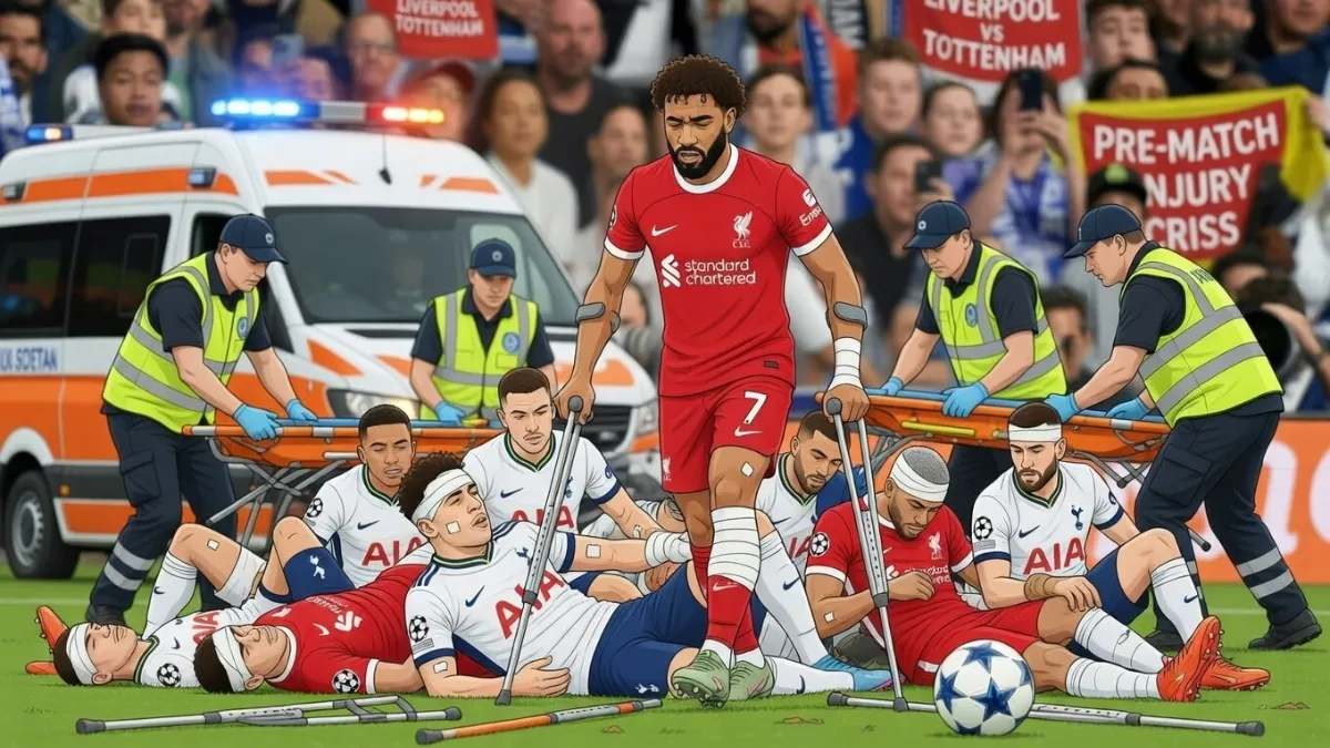 Лазарет вместо футбола: 19 игроков пропустят матч между «Ливерпулем и «Тоттенхэмом»