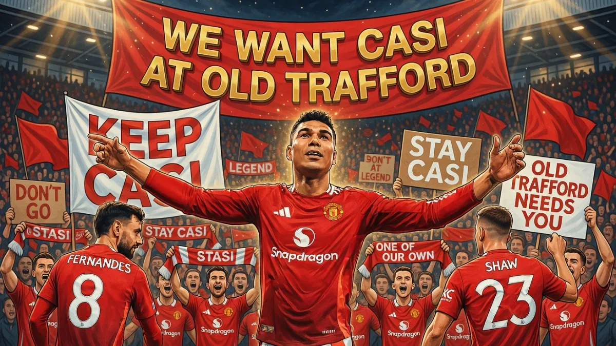 Игроки «Манчестер Юнайтед» хотят сохранить Каземиро еще на год