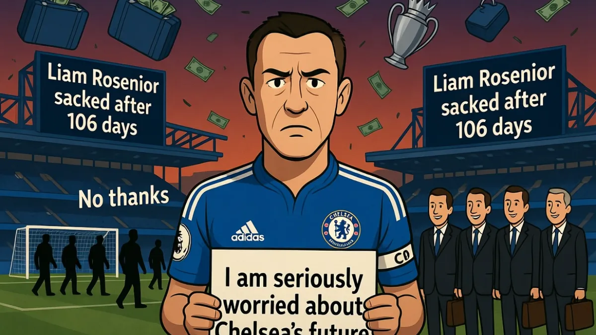 Джон Терри — Я боюсь за будущее нашего «Челси»: крик души Джона Терри