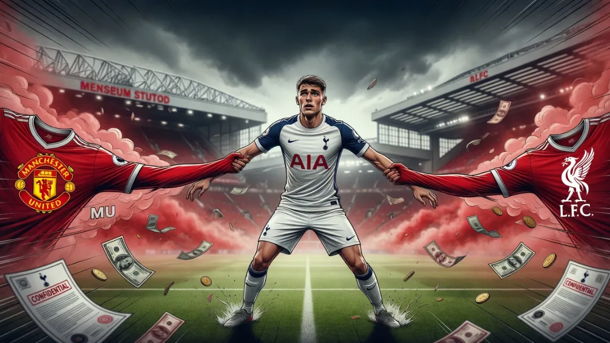 Микки ван де Вен — «Манчестер Юнайтед» рассматривает трансфер защитника «Тоттенхэма» Микки ван де Вена