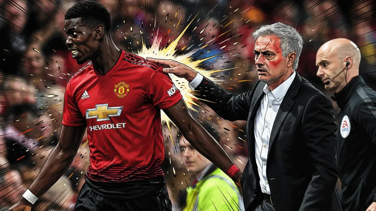 Поль Погба и Жозе Моуринью — Поль Погба рассказал о причинах конфликта с Жозе Моуринью в «Манчестер Юнайтед»