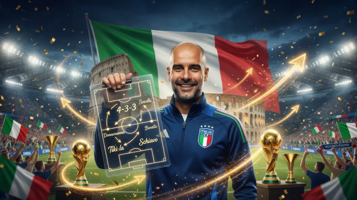 Пеп Гвардиола — Федерация футбола Италии рассматривает Пепа Гвардиолу на пост преемника Дженнаро Гаттузо