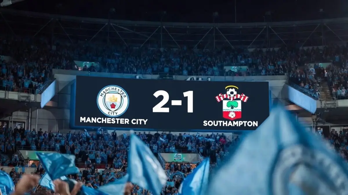 «Манчестер Сити» - «Саутгемптон» — «Манчестер Сити» вырвал победу у «Саутгемптона» и вышел в финал Кубка Англии