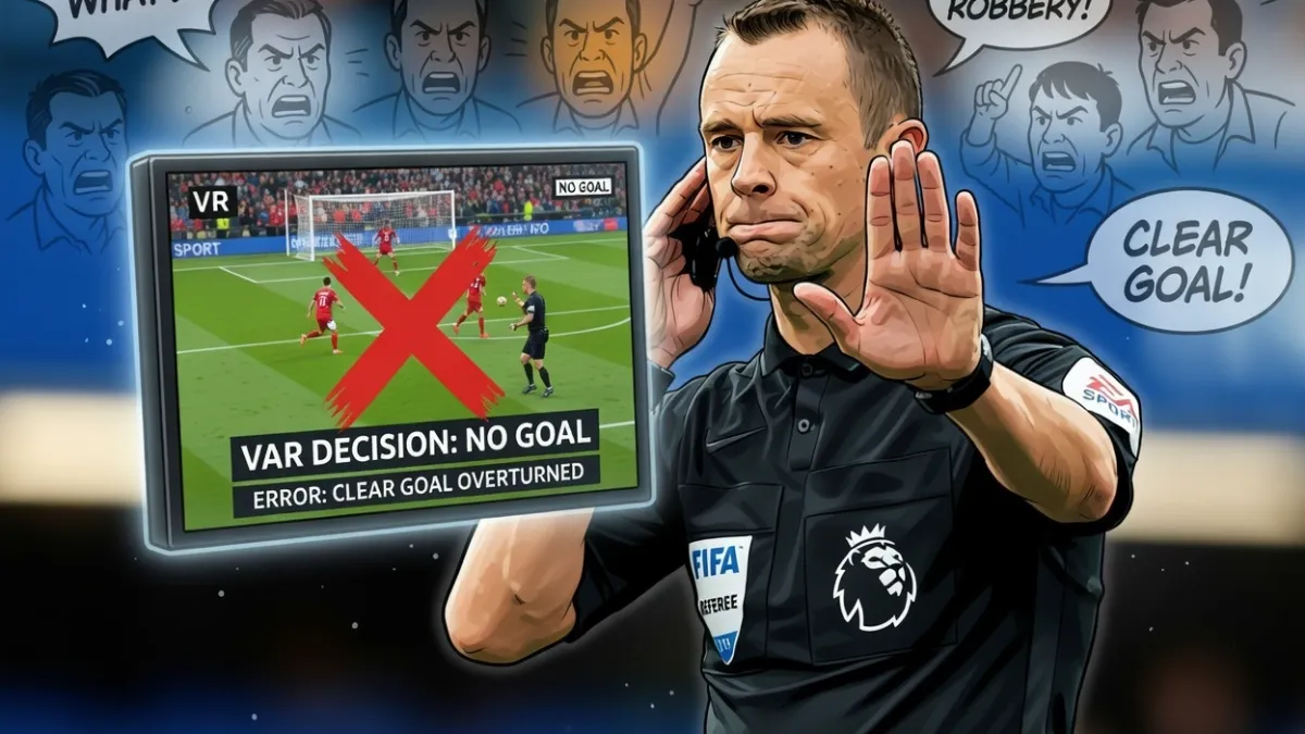 Скандал в АПЛ: VAR рекордно ошибается, а «Арсенал» и «Ман Юнайтед» получают выгоду