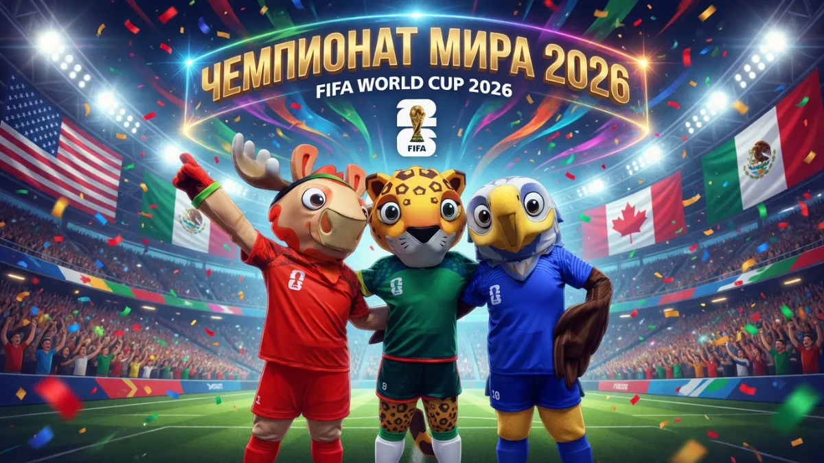 Маскоты ЧМ-2026 — ФИФА представила официальных талисманов чемпионата мира 2026 года