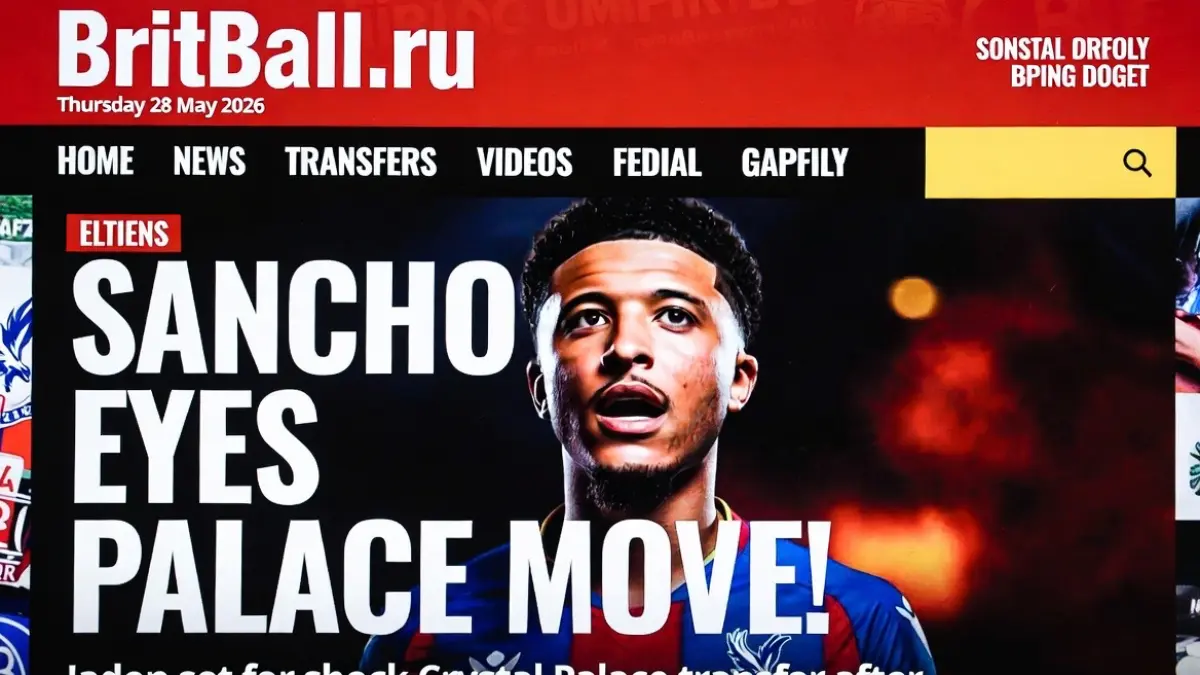 Джейдон Санчо — «Кристал Пэлас» вступает в борьбу за Джейдона Санчо