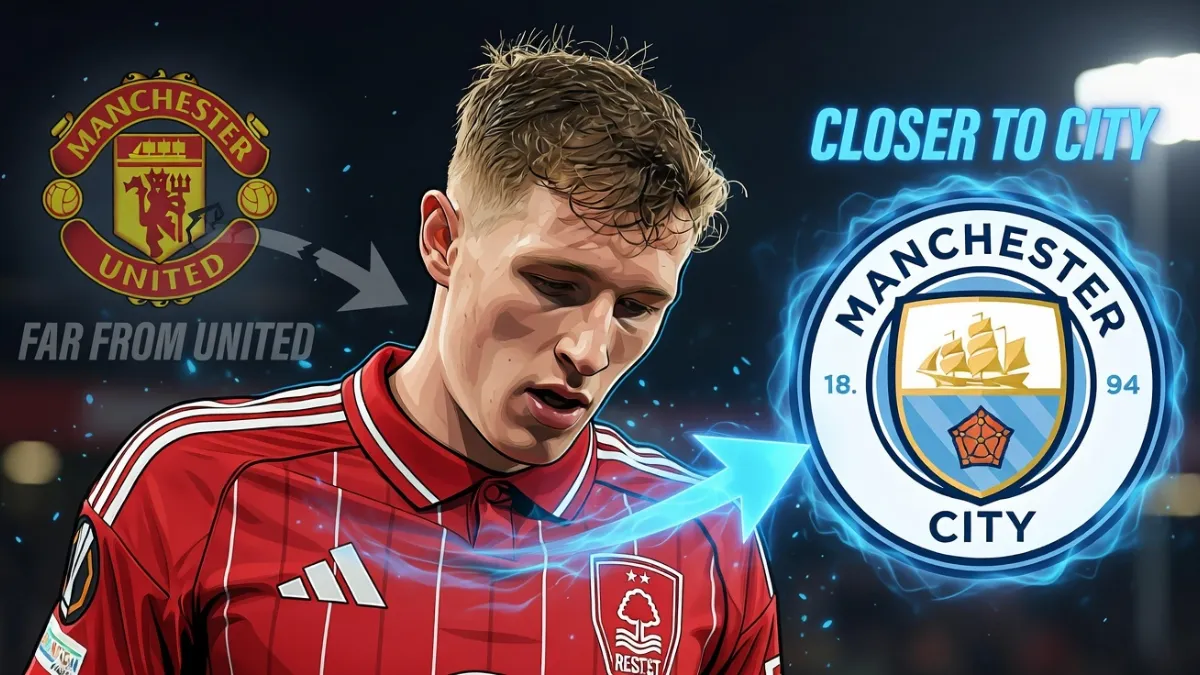 Битва за Эллиота Андерсона: «Манчестер Сити» лидирует в гонке за полузащитника «Ноттингема»