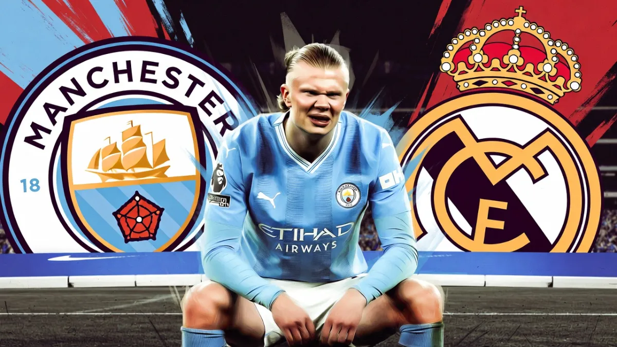 Эрлинг Холанд не скрывал разочарования после замены в матче с «Реалом»