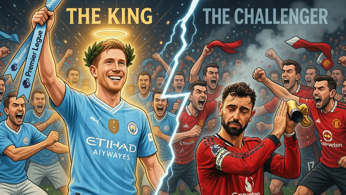 «Бруну кто?»: «Манчестер Сити» дерзко потроллил «Юнайтед» в соцсетях после юбилея Фернандеша