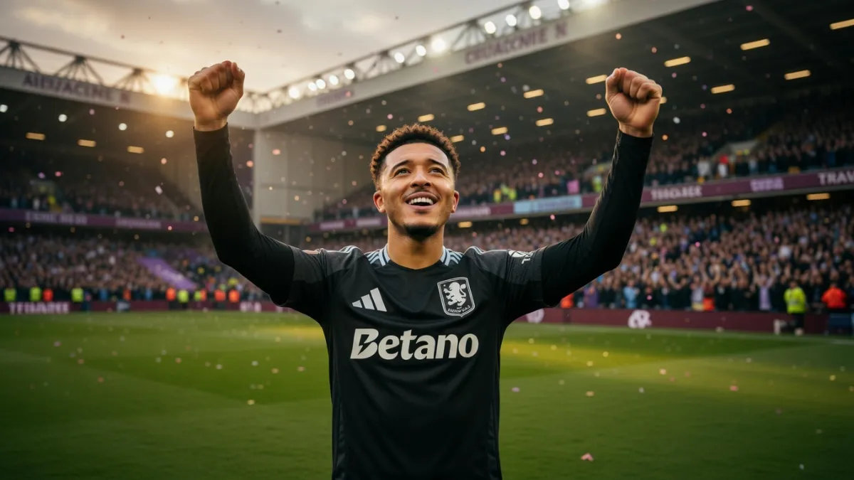 Эмоции после «Лилля»: Джейдон Санчо оценил перспективы «Астон Виллы» в Лиге Европы