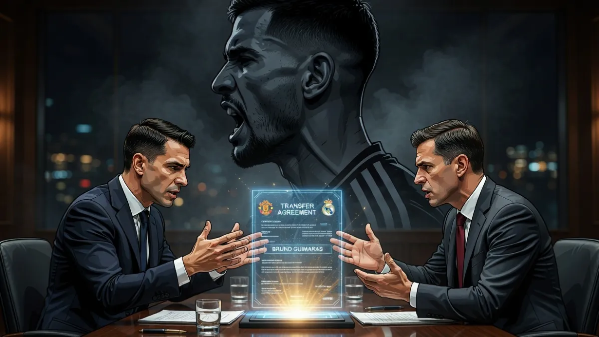 «Реал» может перехватить Бруно Гимарайнша у «Манчестер Юнайтед»