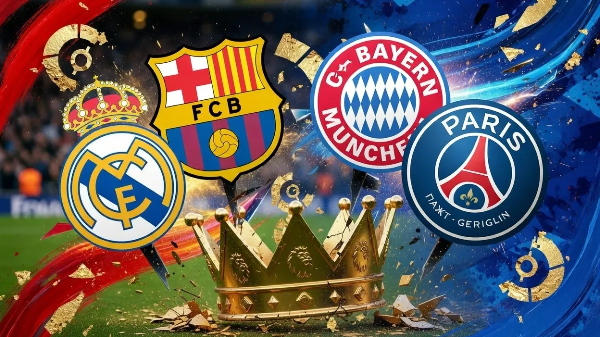 Европейские топ-клубы преподали англичанам урок Лиги чемпионов