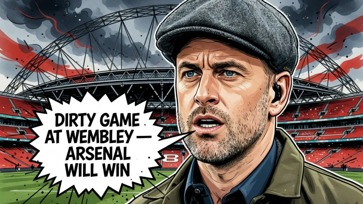 Джо Коул предрекает «грязную игру» и победу «Арсенала» на «Уэмбли»