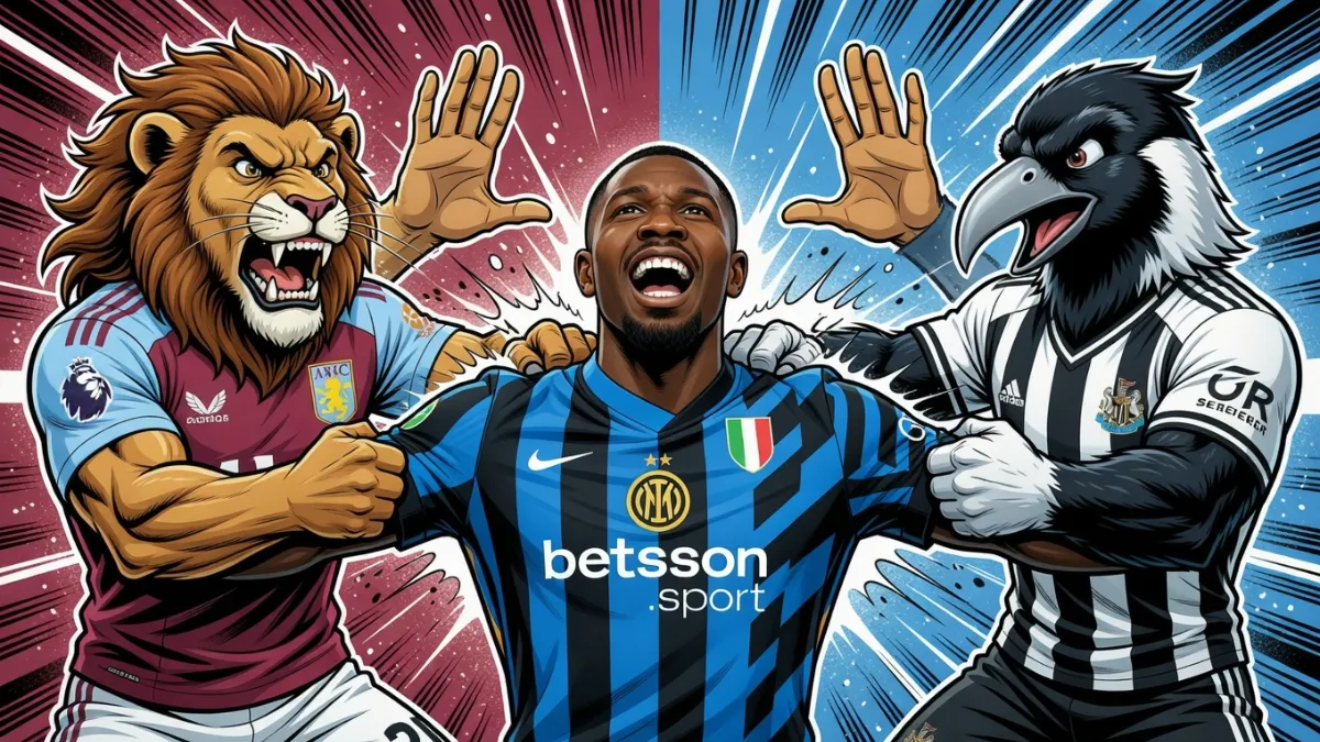 «Ньюкасл» и «Астон Вилла» ведут борьбу за нападающего «Интера»