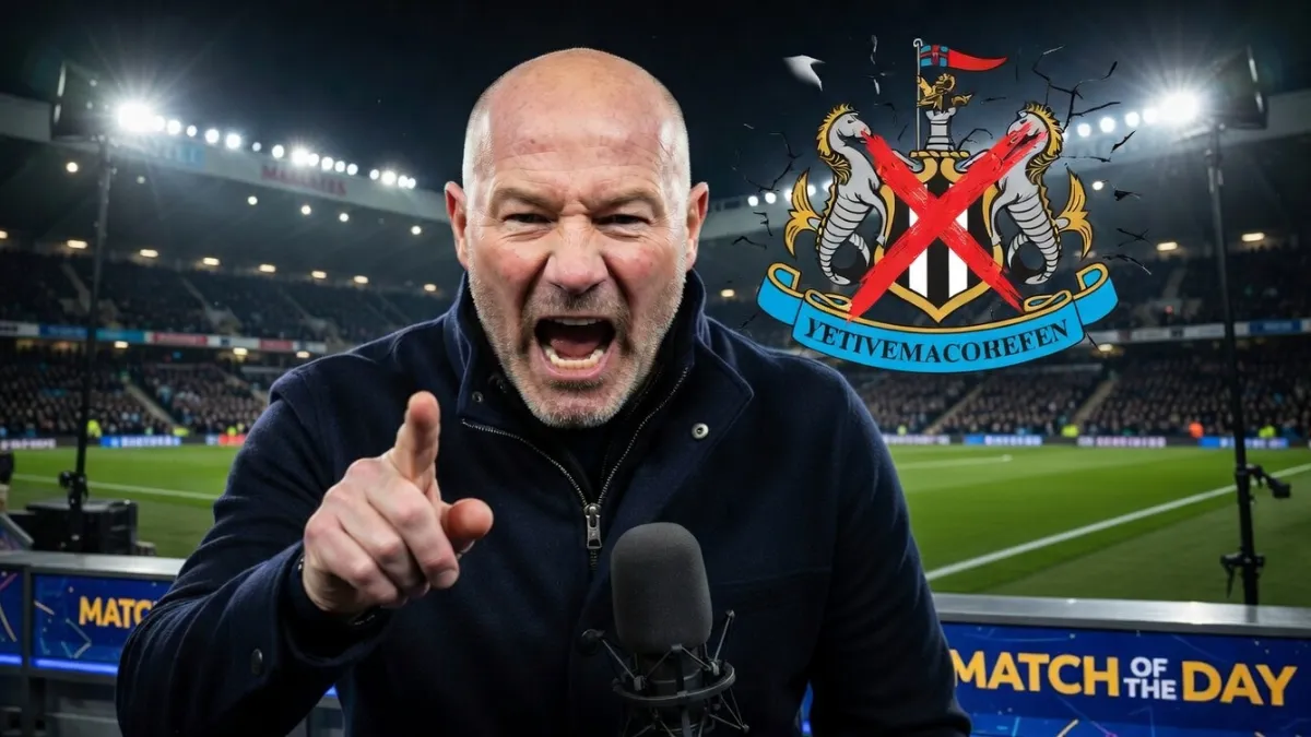 «Это просто дерьмово»: Алан Ширер в ярости от игры «Ньюкасла»