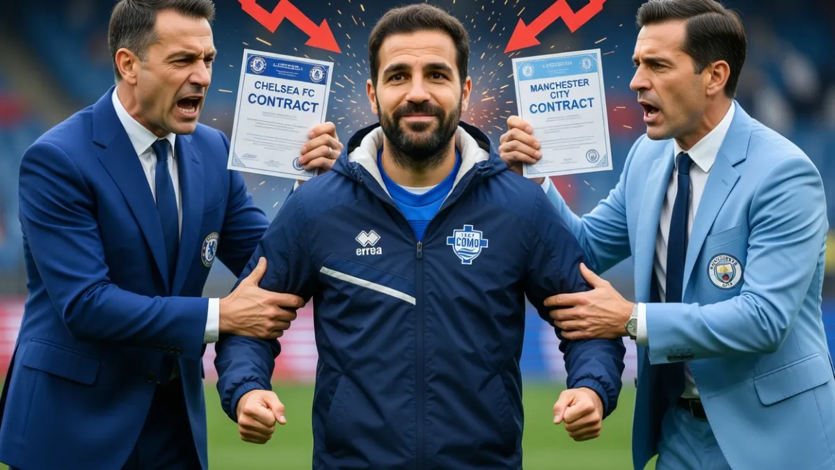 «Челси» и «Манчестер Сити» претендуют на Сеска Фабрегаса