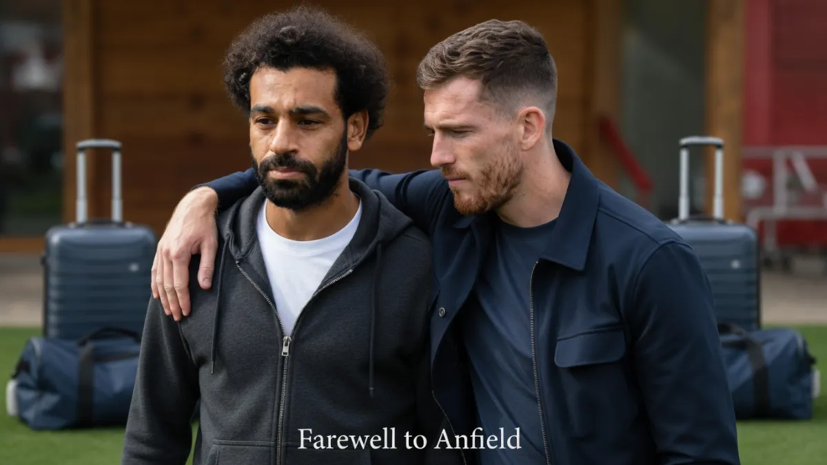 «До самой смерти»: Робертсон попрощался с Мохамедом Салахом