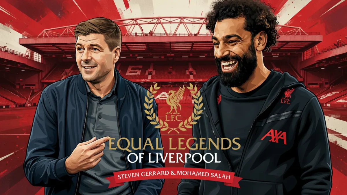 Энди Робертсон назвал Мохамеда Салаха легендой «Ливерпуля» уровня Стивена Джеррарда