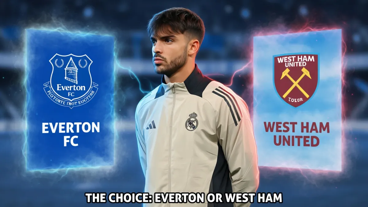 «Эвертон» и «Вест Хэм» поспорят за игрока «Реала»