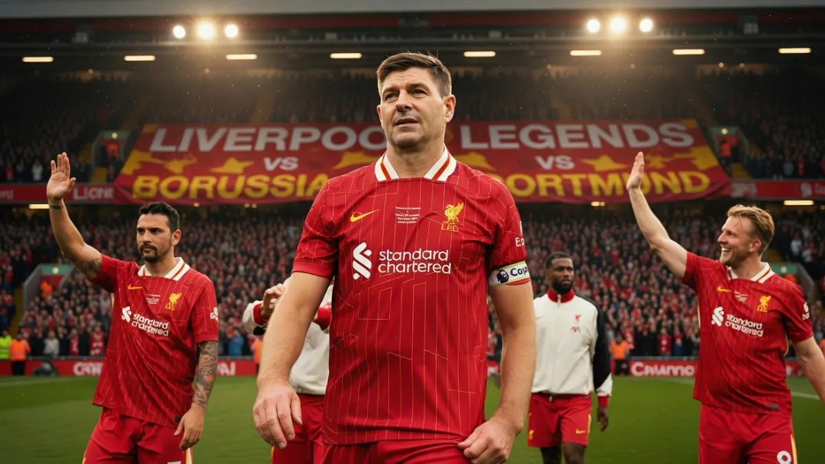 Составы на матч легенд «Ливерпуля» и «Боруссии» подтверждены