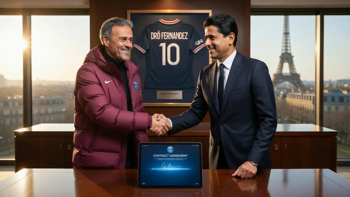 Луис Энрике откажет «Манчестер Юнайтед» ради нового контракта с ПСЖ