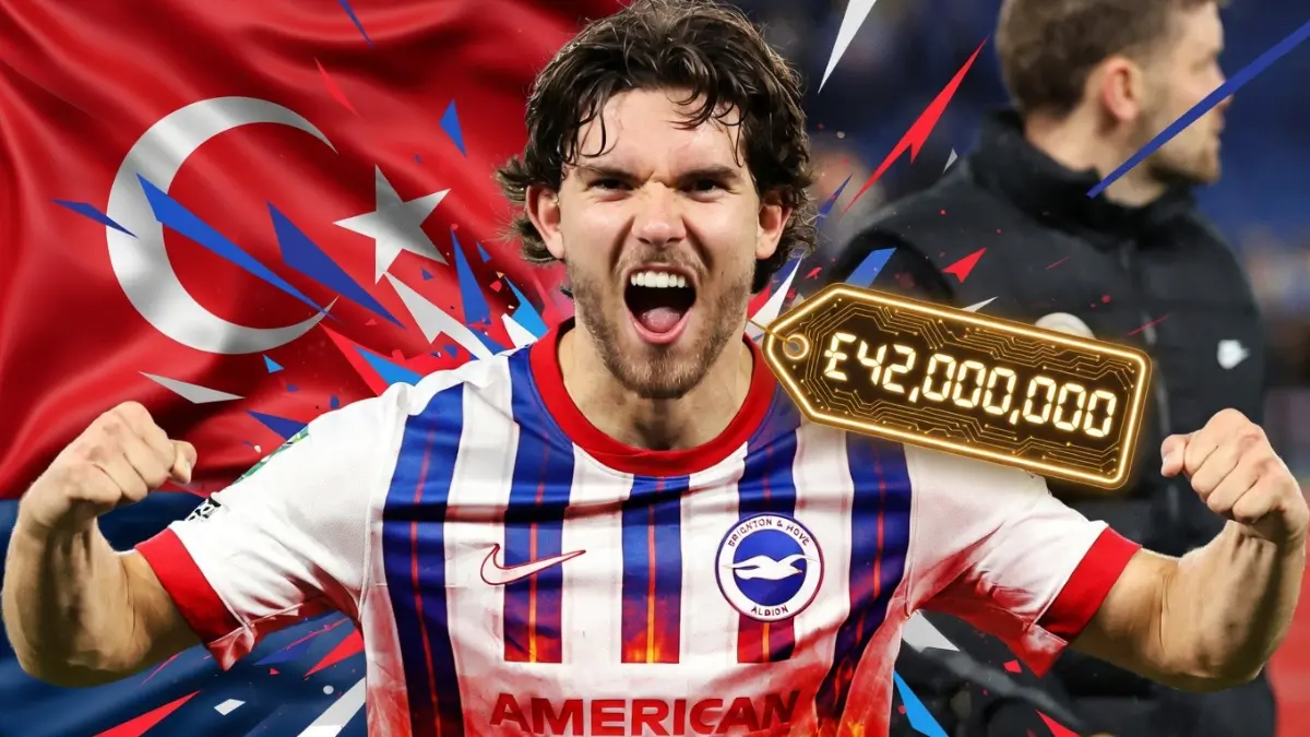 «Манчестер Юнайтед» нацелился на Ферди Кадиоглу из «Брайтона»