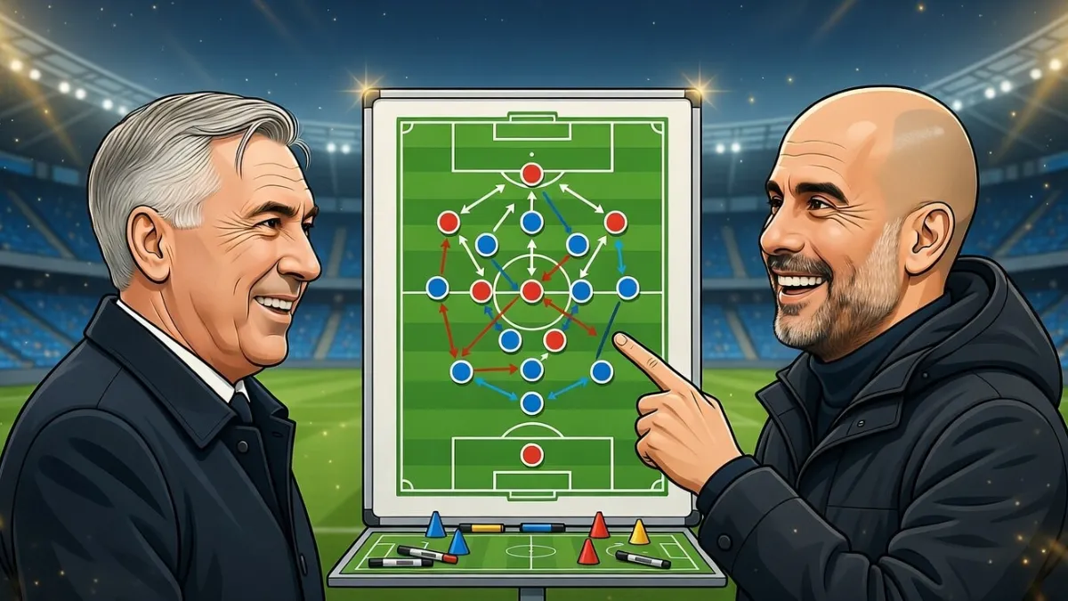 Анчелотти и Гвардиола — Эдерсон сравнил методы Гвардиолы и Анчелотти: интенсивность против спокойствия