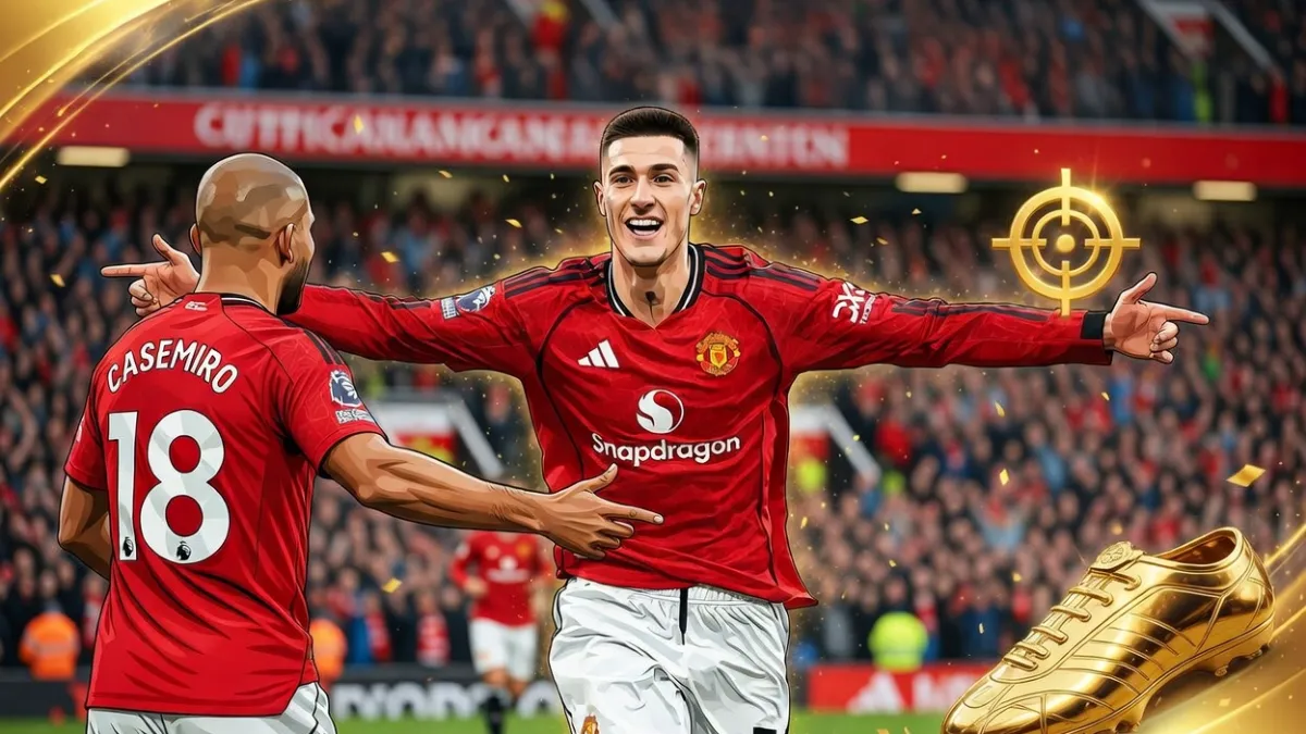 Беньямин Шешко — Беньямин Шешко — в топ-3 лучших завершителей АПЛ: статистика форварда «МЮ»