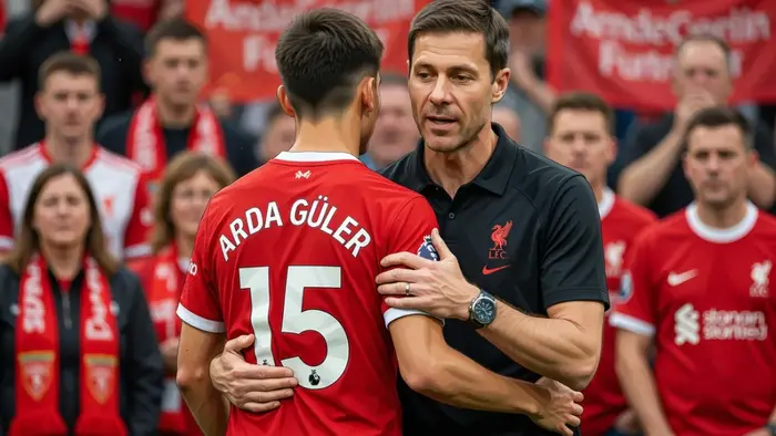 Хаби Алонсо и Арда Гюлер — 